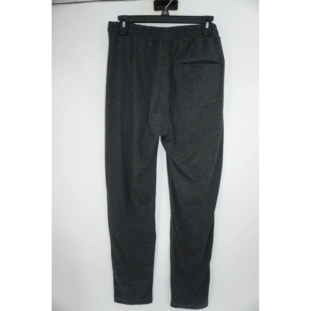 Vuori Pants Men's Large Gray Performance Joggers Lounge Recycled Polyester V418‎
